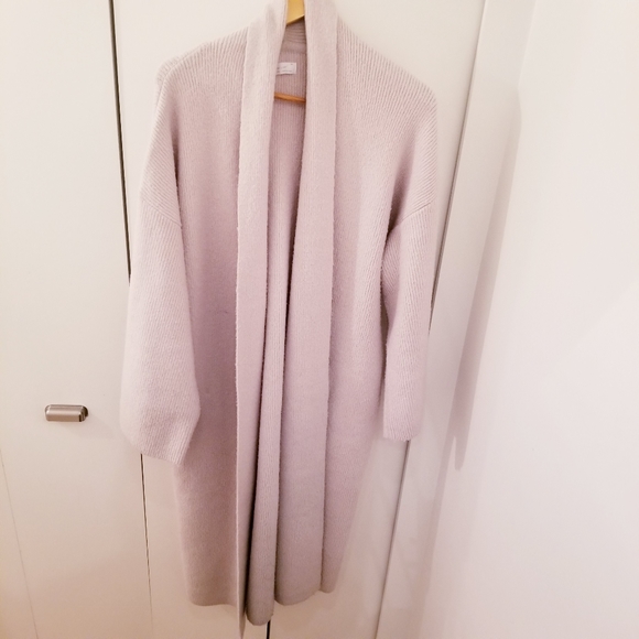 OAK + FORT Sweaters - Oak + Fort | Cream Tan Long Cardigan Sweater